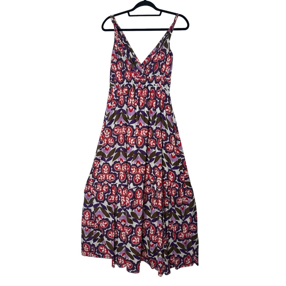 New Truworths Maxi Dress Women's Size 38 Medium Sleeveless Elastic Waist - Picture 2 of 11